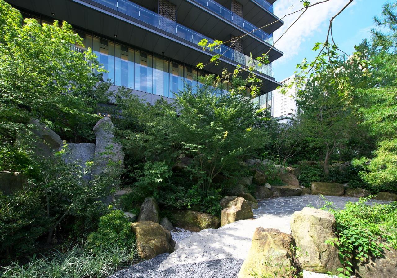 The Okura Tokyo Hotel Eksteriør billede The Japanese garden