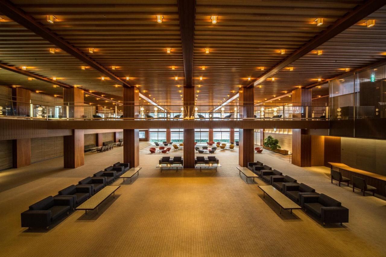The Okura Tokyo Hotel Eksteriør billede The interior of the hotel