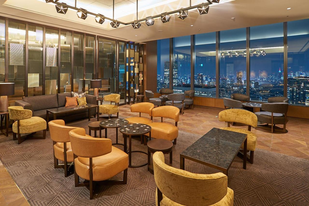 The Okura Tokyo Hotel Eksteriør billede The Club Lounge at the Tokyo International Center