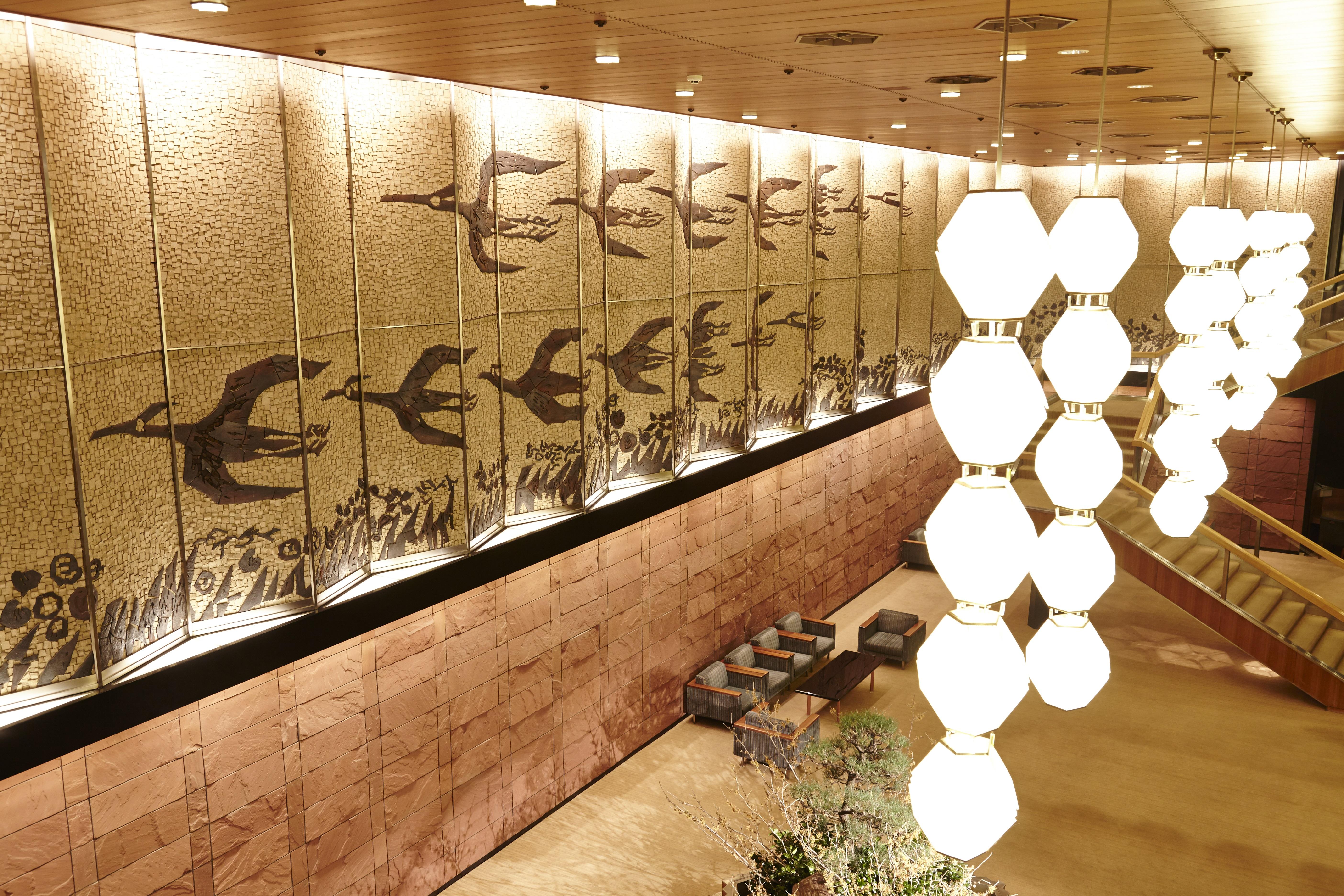 The Okura Tokyo Hotel Eksteriør billede The interior of the lobby