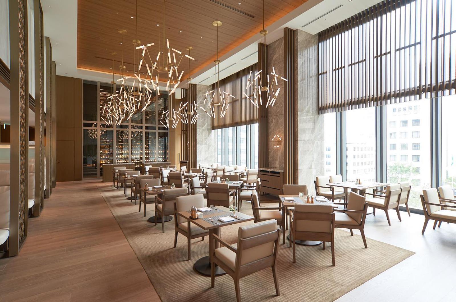 The Okura Tokyo Hotel Eksteriør billede Restaurant